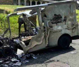Some Morris Township, NJ ballots burned after mail truck catches fire