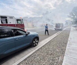 Utah Postal Truck Fire